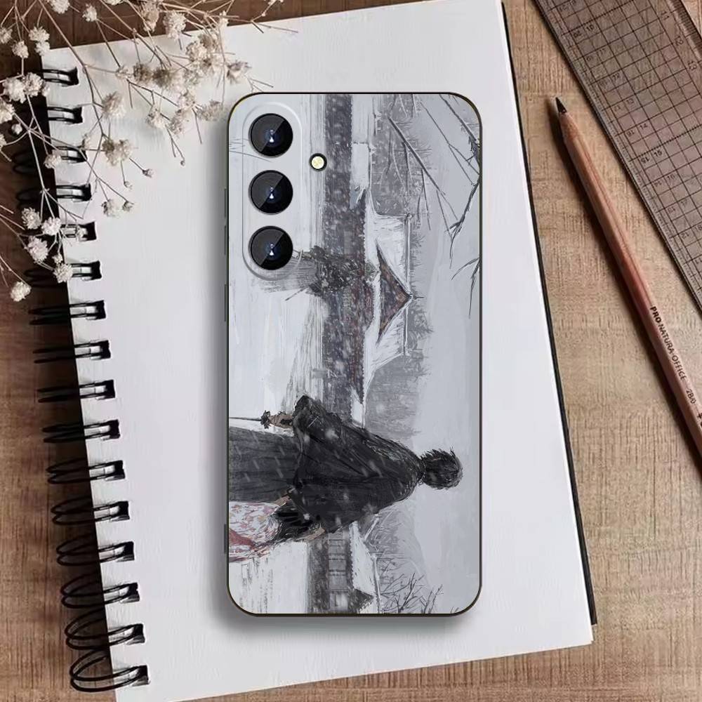 

Miyamoto V-Vagabond M-Musashi Phone Case For Samsung Galaxy A73,A21s,A22,A31,A52,A53,A71,A41Soft Black Shell Samsung a53 5g