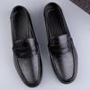 Genuine Leather Men Shoes Loafers Business Casual Leather Shoes Men Flat Shoes Comfortable Moccasins Men Footwear