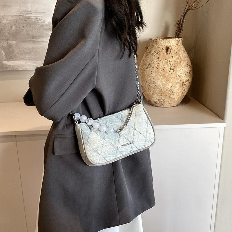 Tasche Damen Neue Schulter Messenger Bag Kette Vielseitige Pendlertasche