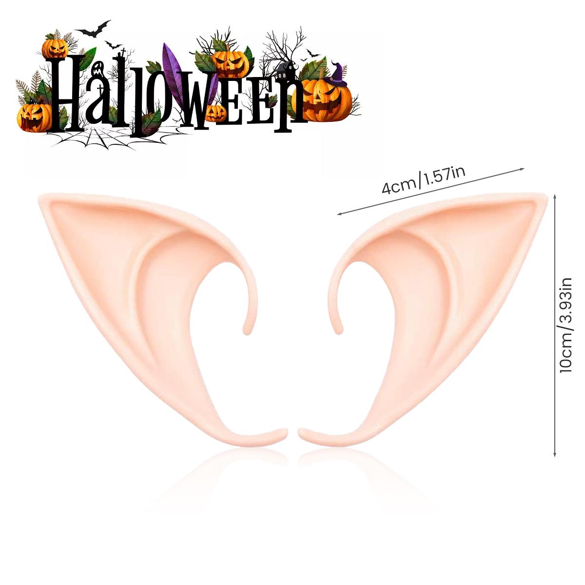

Mysterious Angel Elf Ears Latex Ears for Fairy Cosplay Costume Accessories Christmas Decoration Photo Props Adult Kids Toys