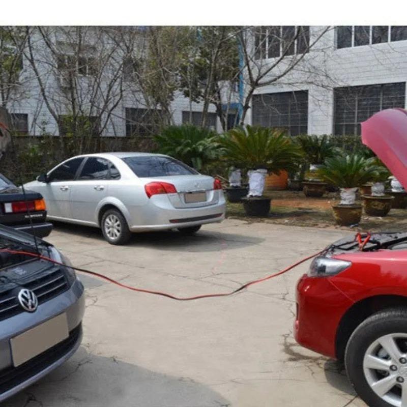 500A Car Emergency Accessories Auto Parts New Car Power Charging Booster Cable Alligator Clamp Battery Jumper Wires