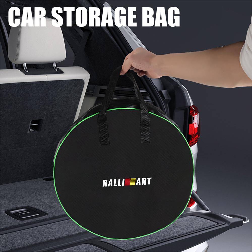 Car Cable Bag Charger Oxford Rechargeable Gun Storage Organizer Accessories For Mitsubishi Lancer Asx Outlander Pajero l200