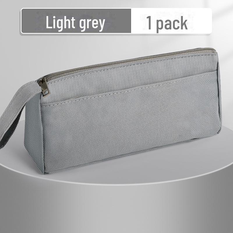 2024 Boys' Oxford Cloth Double-Layer Pencil Case for Primary School Students