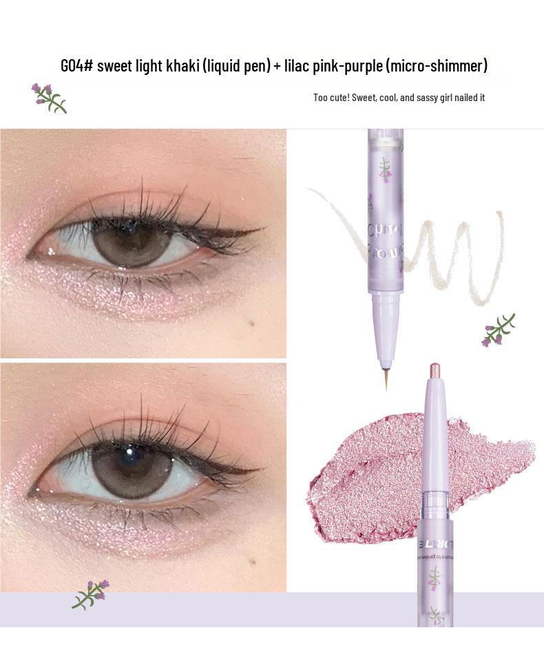 FLORTTE/Flower Knows Double-Ended 3D Aegyo-Sal and Eyeliner Gel Pen