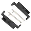 1 Paar Metall Uhrenarmband Adapter Uhrenarmband Verbindungsadapter Edelstahl Verbindungsadapter Ersatz für 18