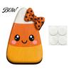 Holiday Home Accent Decor Halloween Wooden BOO Decoration for Tiered Trays, Creative Independent Boo Letter Blocks Solid Wood Tabletop Centerpieces