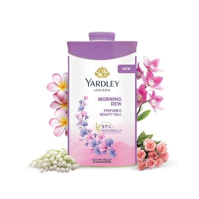 Morning Dew Perfumed Beauty Talc 100g Soft Silky Fragrant Body Powder Pack of 1