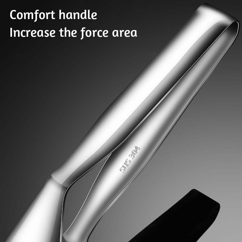 Handheld Grilling Tongs Heat Resistance Non-slip Steak Clamp For Picnic