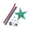 Studenten trainieren DIY Kit Fünfzackiger Stern Atemlicht Farbverlauf LED-Licht für Weihnachtslöttraining Rot Grün Blau