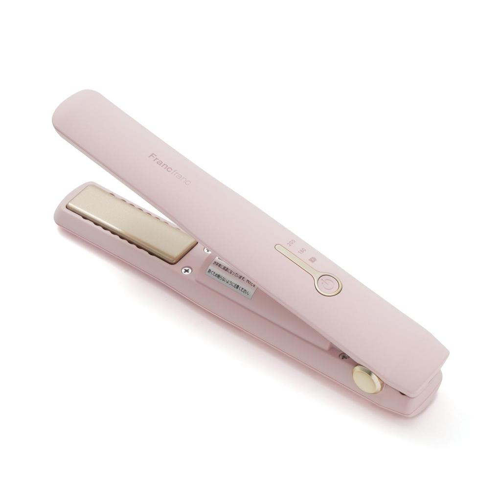Francfranc Mobile Hair Iron, New Life Gift, Pink