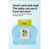 1PACK Children's Early Education Card Machine 1-6 Year Old Baby Educational Toys Chinese and English Enlightenment Literacy Card Learning Machine