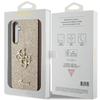 Guess Guhcs23Fehg4Sgd S23 Fe S711Złoty/Gold Hardcase Glitter Script Big 4G