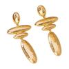Temperament Simple Long Geometric Water Drop-Shaped Alloy Earrings Personalized Creative Fashion Simple Versatile Earrings
