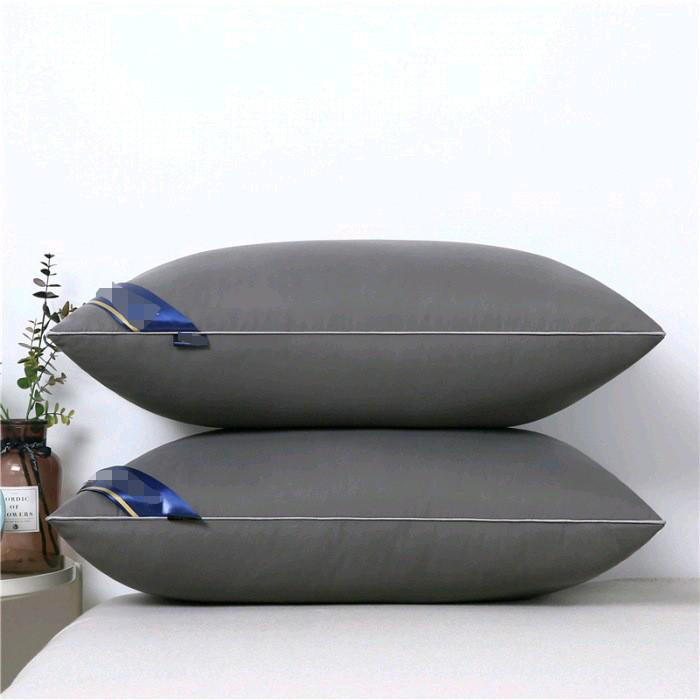 Hilton Five-Star Hotel Neck Support Feather Velvet Pillow Gift