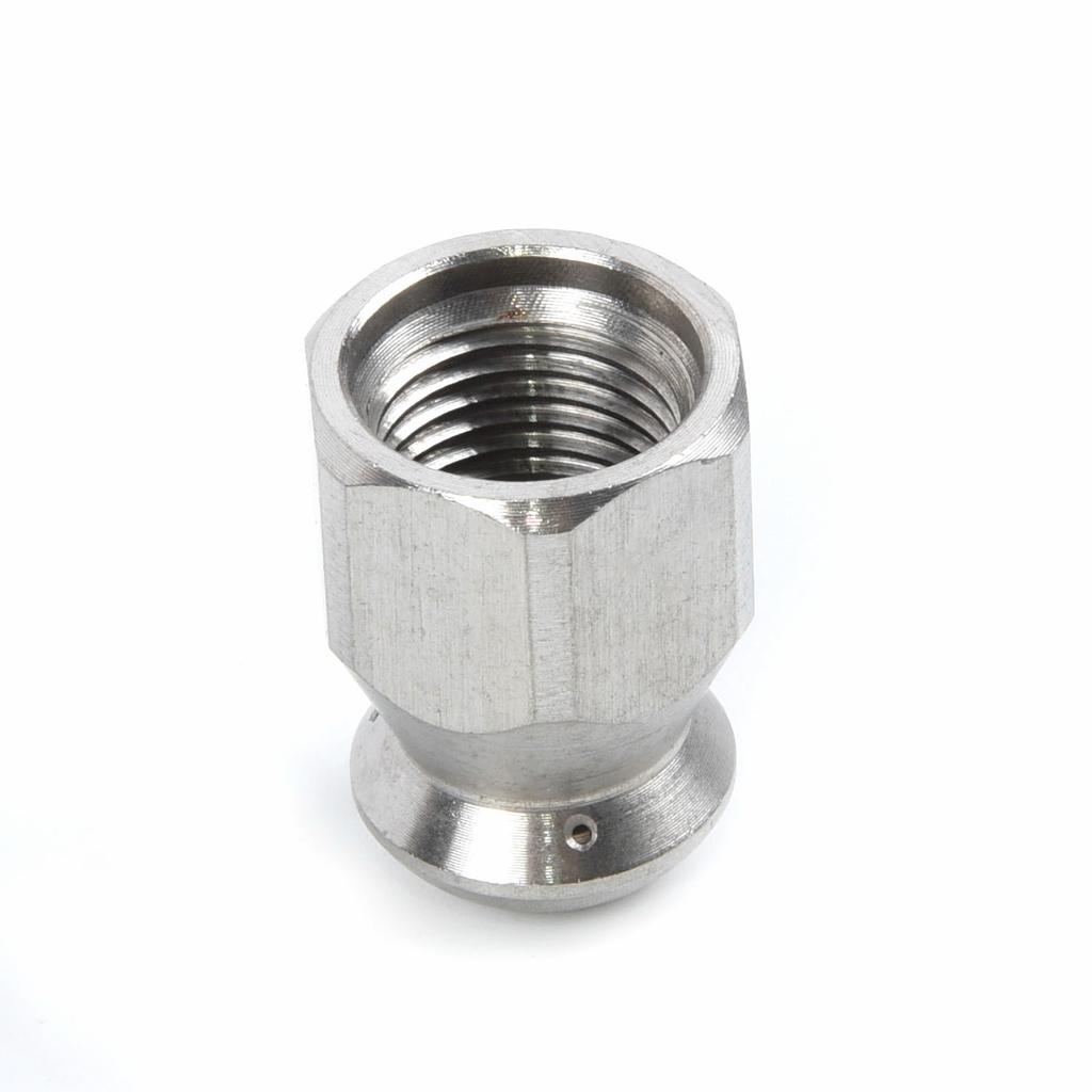 High Quality Cleaning Nozzle Part Stainless Steel 17mm Sewer Drain Set Stainless steel Washer 1 Forward 3 Rear