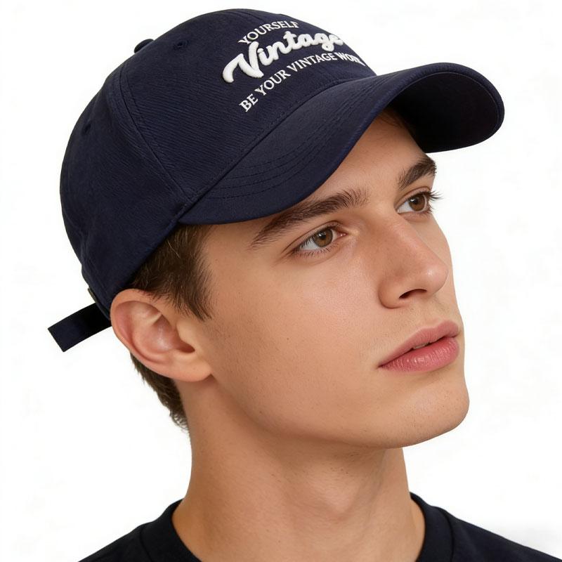 Fashion 3D Letter Embroidery Baseball Cap, Flattering For The Face, Versatile Korean-Style Dad Hat For Men And Women