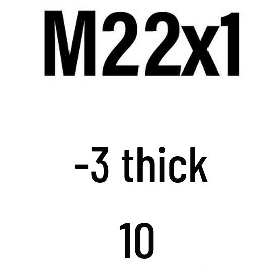 M6-M30 White Zinc Hex Thin Fine Thread Lock Nut GB808.