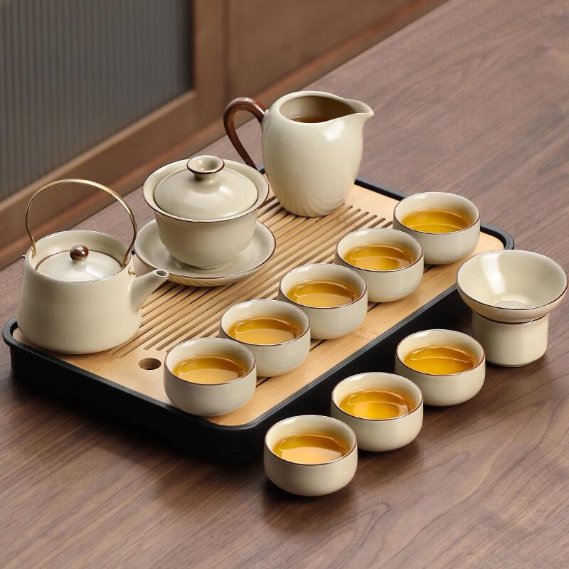 Ru Kiln Ceramic Gongfu Tea Set