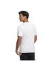 Adidas Tech Badge of Sport Short Sleeve White Size T-Shirt, LOO46, Men's, (HE9939), J/M
