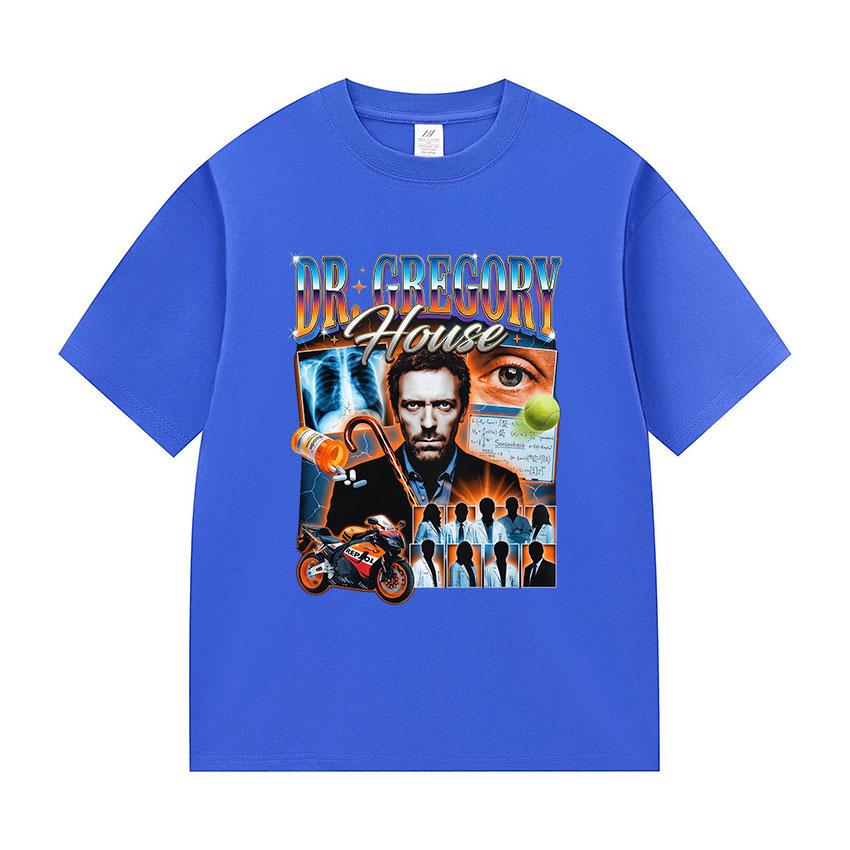 Dr Gregory House MD Everybody Lies Funny Meme T Shirt Unisexs Women High Quality Fashion Oversized Tshirts Vintage Cotton Tshirt