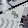 Silver Earrings with Cubic Zirkonia (2175506)