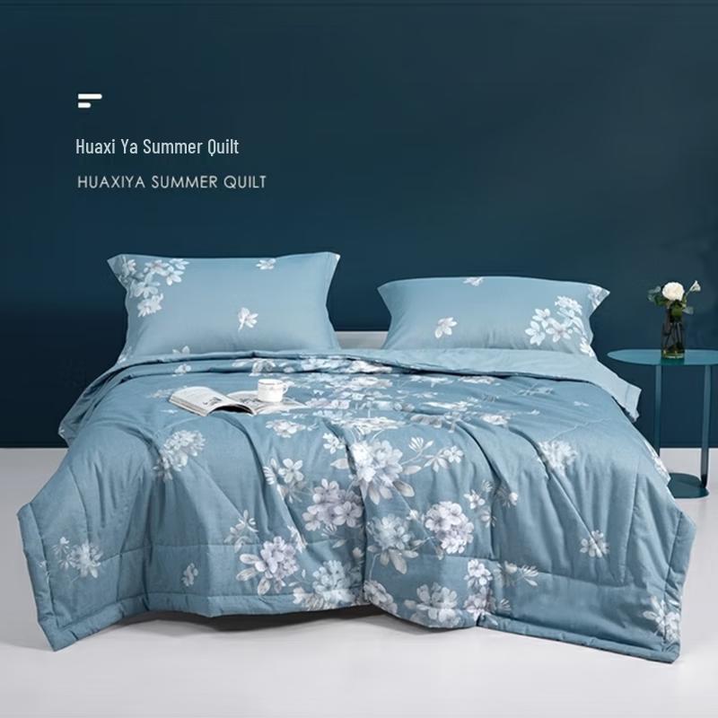 

Летнее стеганое одеяло Mercury Home Textiles с принтом из хлопка