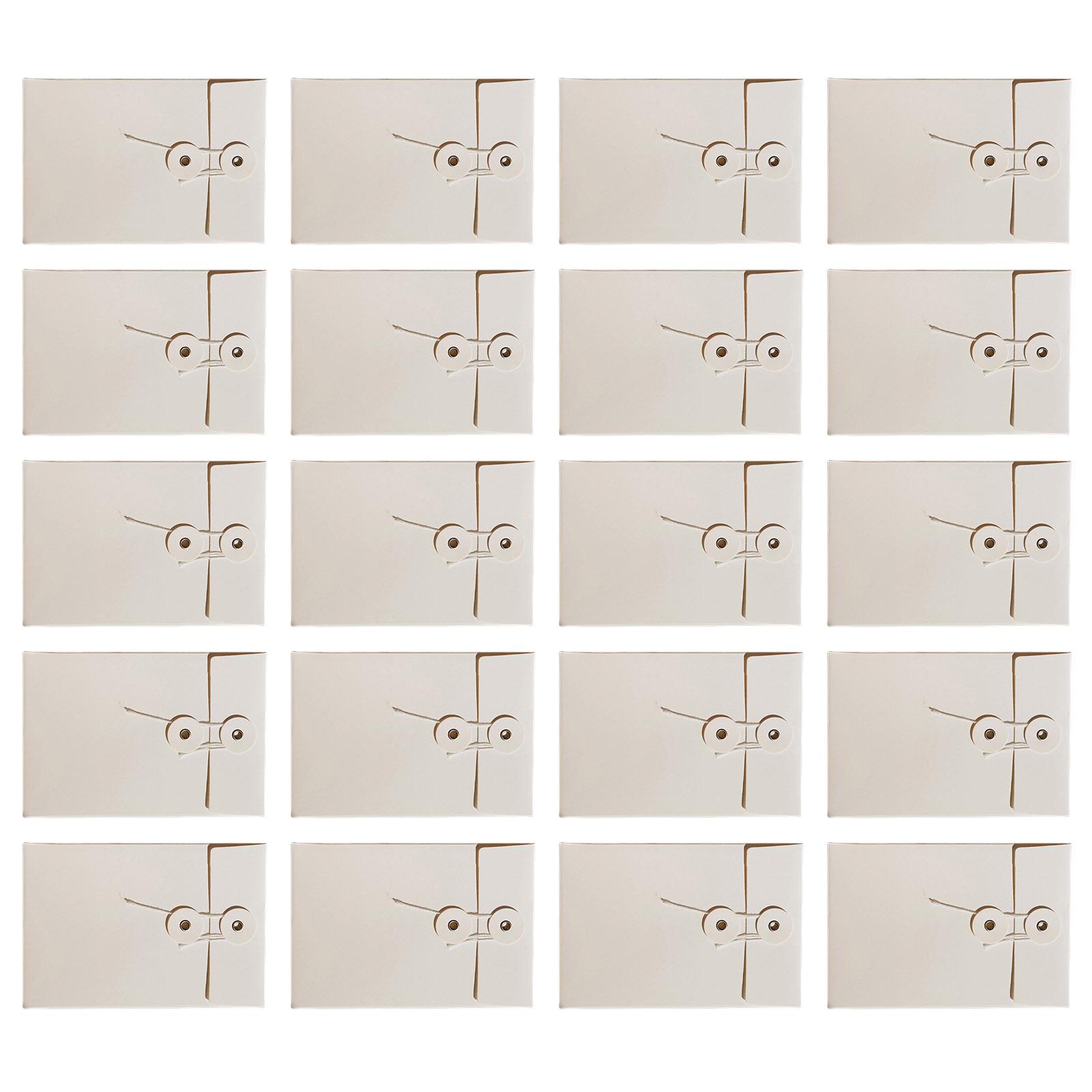 20 шт./набор конвертов из крафт-бумаги, конверты для приглашений, конверты для открыток, конверты из крафт-бумаги, коричневые конверты, конверты для карточек белый