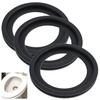 3 PCS RV Toilet Seal Replacement, 385311658 Toilet Ring Seal Compatible for Dometic 300/310/320 To Solve the Leakage and Odors Problem Perfect for