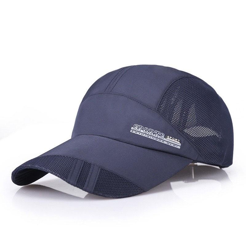 Fashion Decoration Breathable Baseball Cap Outdoor Unisex Mesh Fishing Hat Leisure Travel Sunscreen Hats Golf Caps