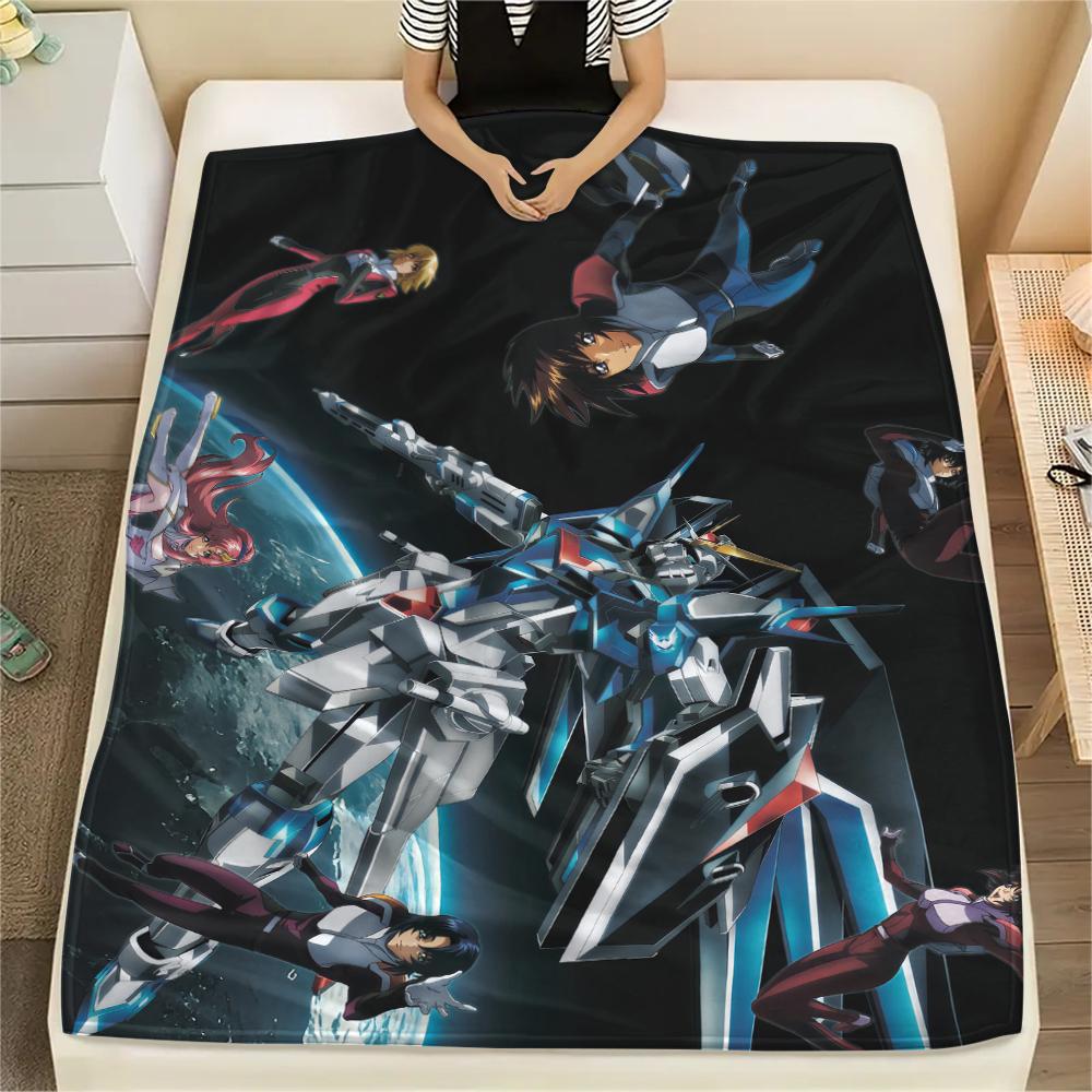

Mobile Suit Gundam Mecha Close up Blanket, Cozy Throw for Home Sofa, Ideal Gift for Mecha Fans.chl 75x90cm