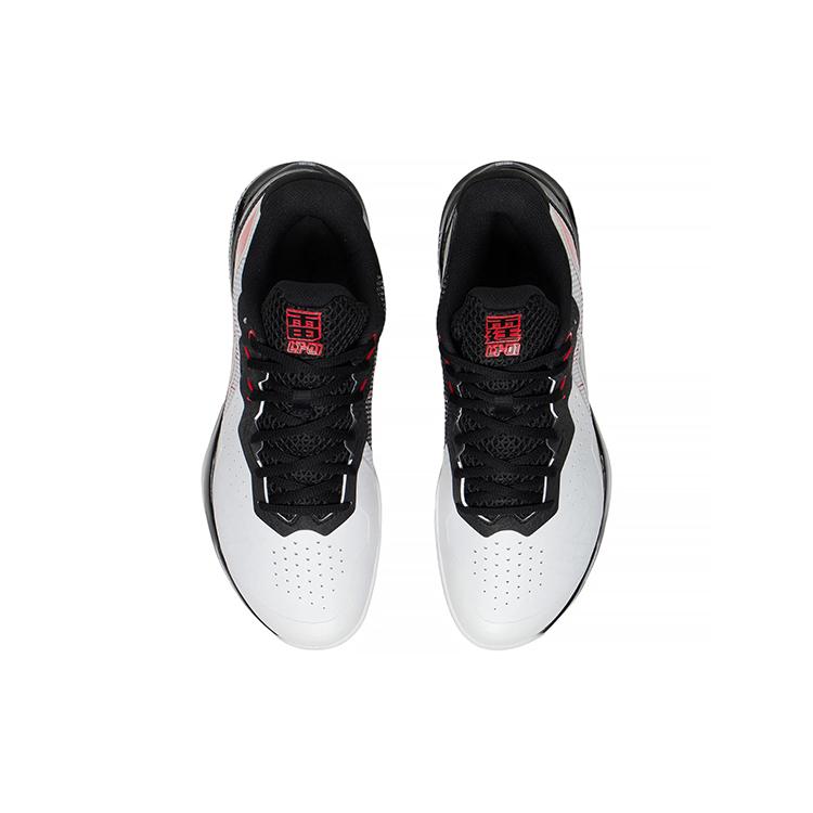 Li Ning Badminton Shoes Unisex Low top Standard White/Black AYAS018-2