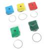 90pcs Watch Back Water Resistant O Rings Watc Back Cover Seals Rubber Watch Gaskets Replacement Kit 