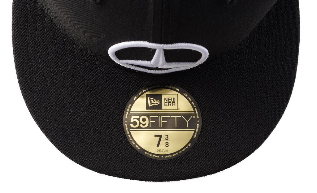 [Mercedes-Benz Collection] Genuine Mercedes-Benz x New Era 59FIFTY Black 7 1/4" Hat