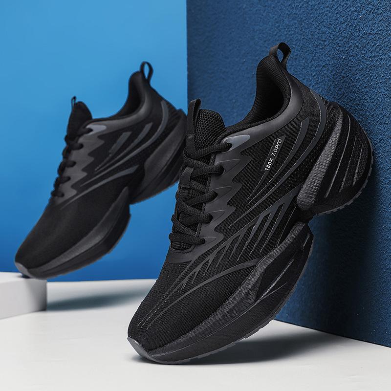 Heiß verkaufte Outdoor-Sportschuhe mit Dämpfung für Herren und Damen, Marathon-Laufschuhe, leicht, mit Rebound, rutschfest, Walking-Schuhe