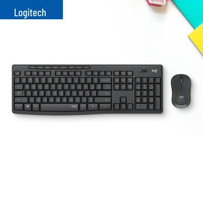 Logitech MK295 Leises kabelloses Tastatur- und Maus-Set