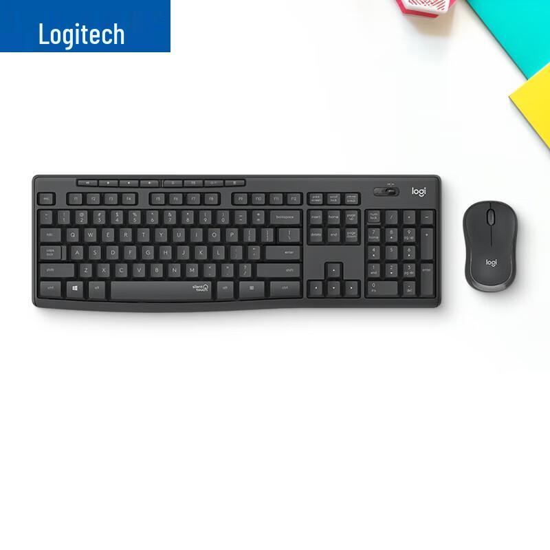 Logitech MK295 Silent Wireless Keyboard and Mouse Combo