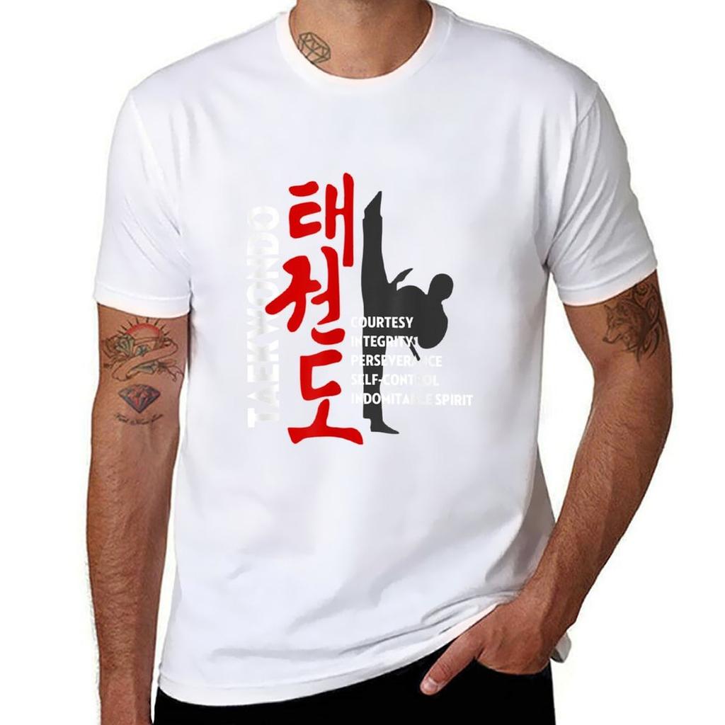 Taekwondo Tenets Tshirt Trend Art Print Tshirt