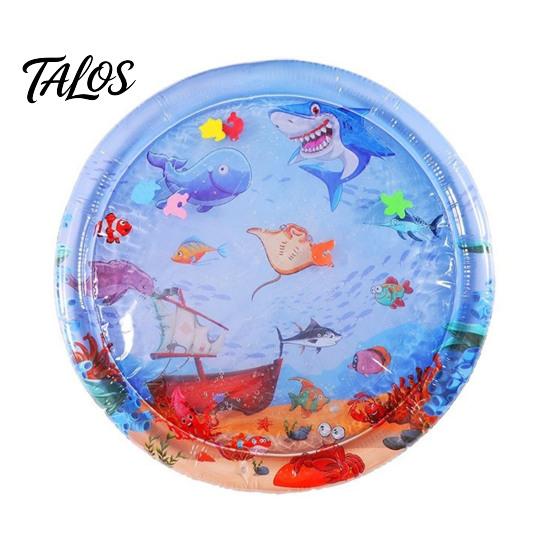 Engaging Sensory Toy for Toddlers Inflatable Splash Pad Toddlers, Thickened PVC Outdoor Water Sprinkler Play Baby Shower Gift Boys Girls Mat