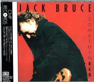 CD JACK BRUCE - Somethin Els JICK89704 Jimco Records 1993 Japan ObiRock Used