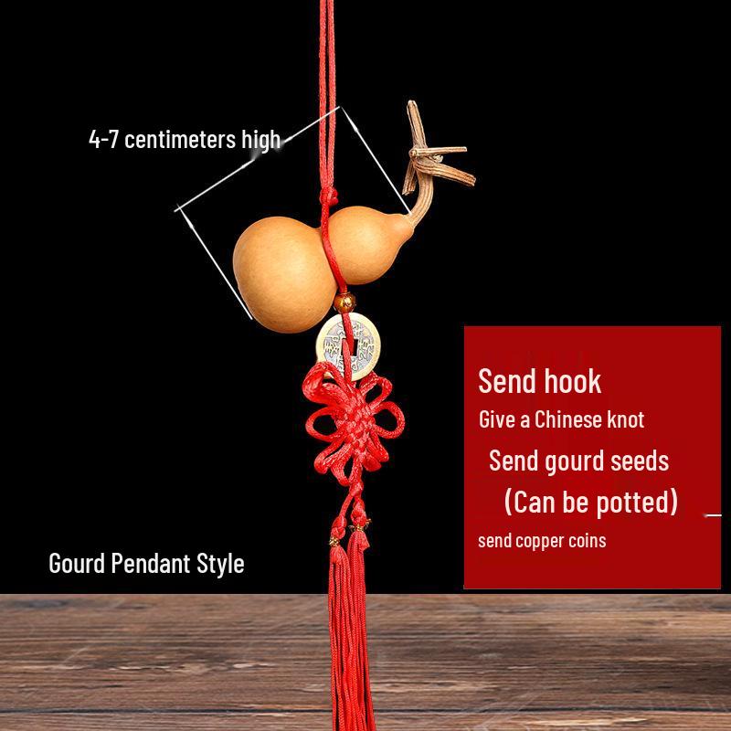 

Деревянный кулон-горлянка с головой дракона для богатства и культуры - Идеальный декор для гостиной или офиса и прекрасный подарок на новоселье