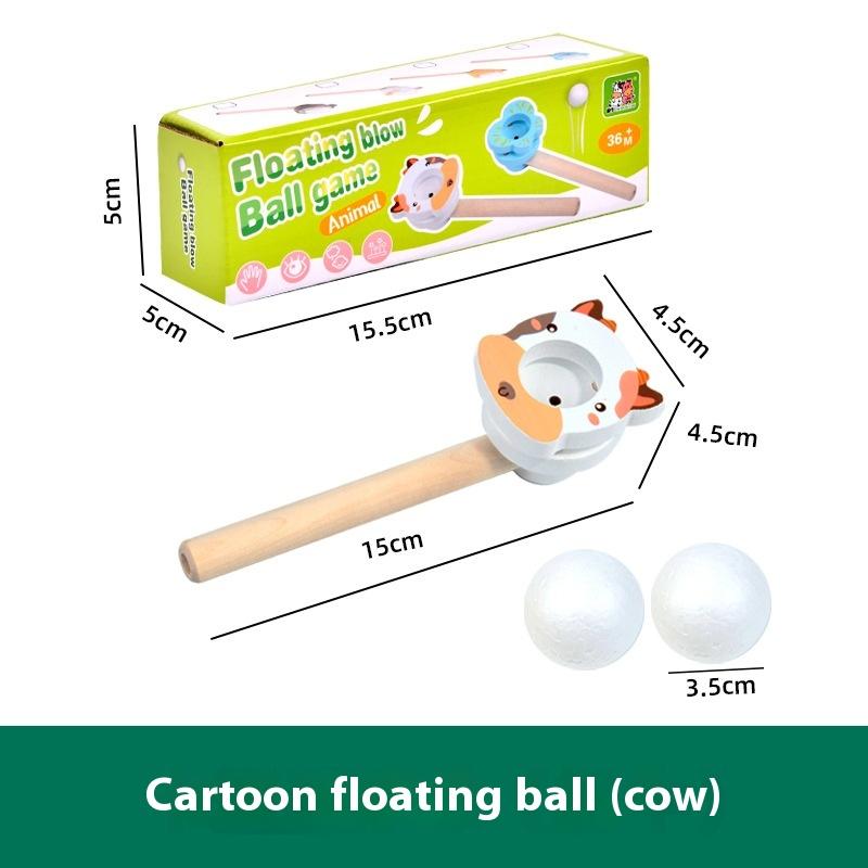 Children's Blowing Music Blowing Training Blowing Ball Game Floating Ball Classic Nostalgic Small Gift Educational Parent-child Toys