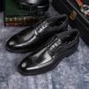 Fashion Handmade Men's Oxford Shoes 2025 Business Formal Classic Genuine Leather Cowhide Brogue Formal Shoes