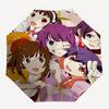 1pc Outdoor Umbrella with Anime Characters - Automatic Opening/Closing, Portable 3-Fold Design, 8-Rib Iron Frame - Perfect Gift for Fans, Travele