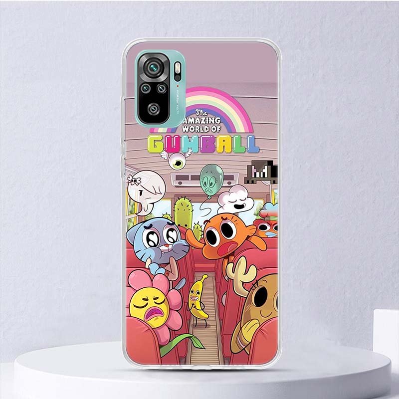 The Amazing World Gumball Soft Case For Xiaomi Redmi Note 14 13 12S 11S 10S 12 Pro Plus Phone Cover 11 10 11E 11T Note14 Shell C