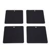 4PCS Self Adhesive Mount Pad for Aluminum Cabs 8895404 for Light Bar Flashing Warning Lights Spot Lights