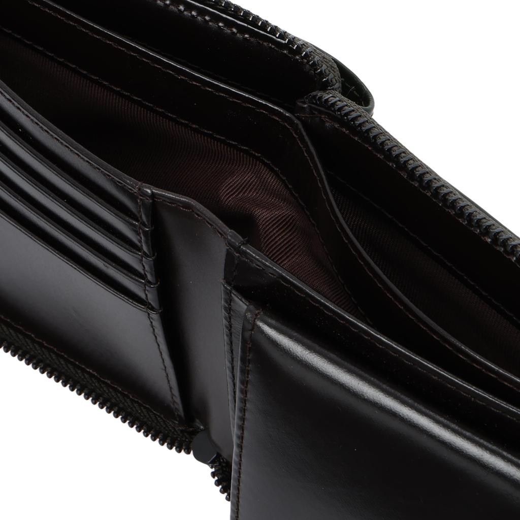 Muddy Jack Soup CALF Zipper Bifold Wallet for Men and Women, Small, Compact, Slim, Genuine Cowhide Leather, No. 76211 (Green)