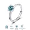 Tancise  Classic 925 Sterling Silver 7A Zircon Moissanite Ring for Ladies Jewelry Women Wedding Party Gifts