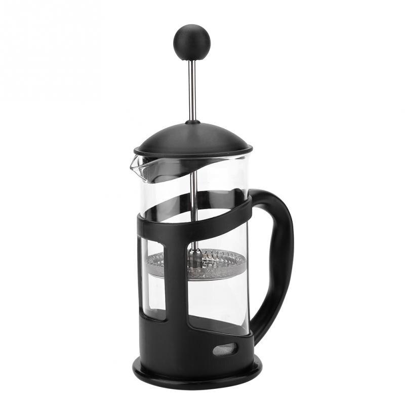 600ml french press coffee/tea maker coffee maker coffee pot thermos stainless steel for coffee drinks | Coffee cans
