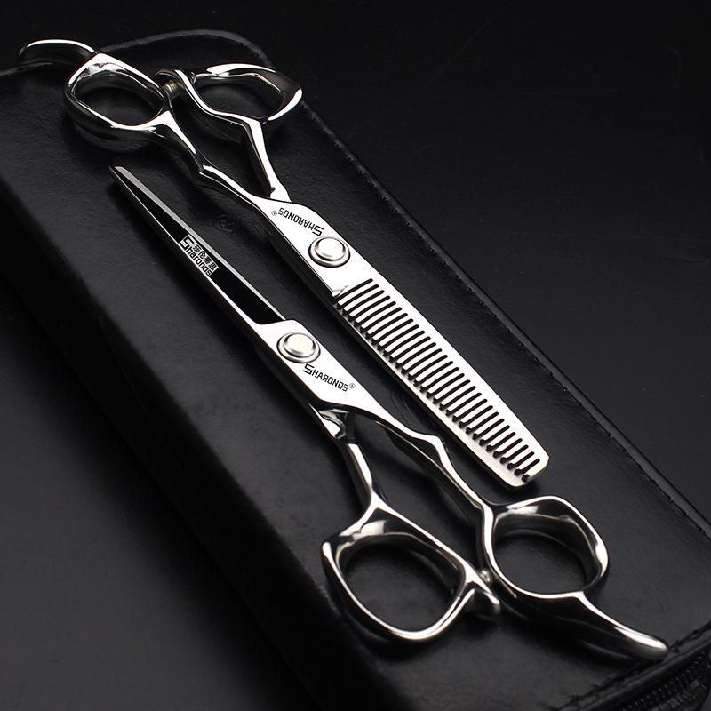 Hairdressing Scissors & Shears: 6.5, 7, 7.5, 8, 9-inch Straight & Notch Tooth Options for Hairdressers & Barbers