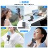 yoarmyt Handheld Fan with Cooling Plate New High Portable Fan with LED Large Handheld Fast Stepless Handheld Fan with Neck Rechargeable USB Cool to